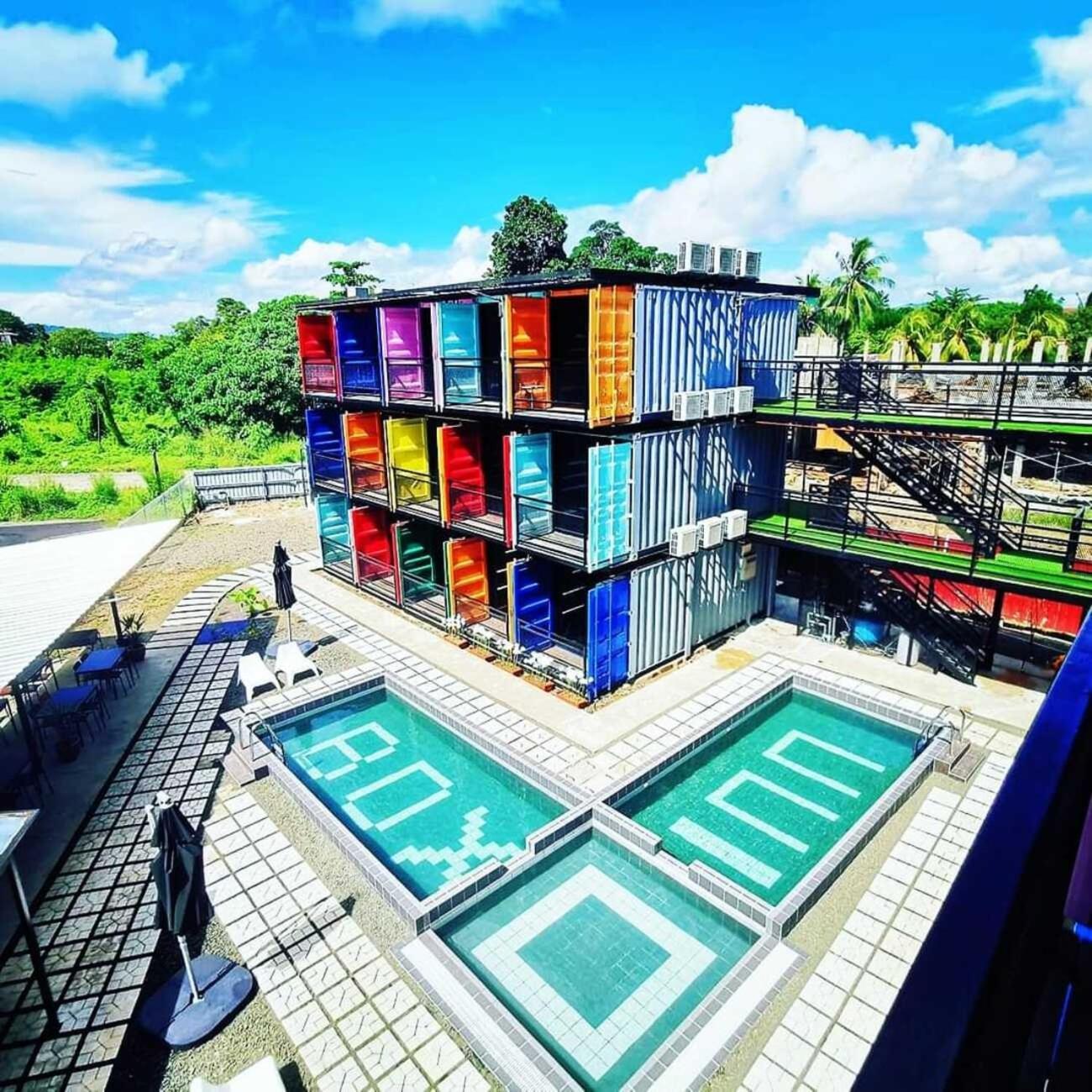 Boxinn The Kontena Home Semporna Dış mekan fotoğraf